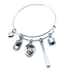 Baseball Softball Bracelet May Be Personalized